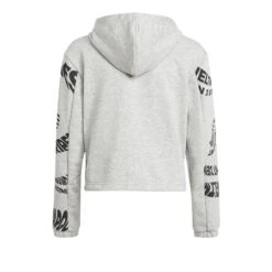 ADIDAS Hooded Cotton Tracksuit Girls - Grey, Black -Muse Style Shop 15963000 11