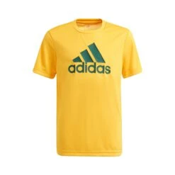 ADIDAS Big Logo T-Shirt Boys - Yellow