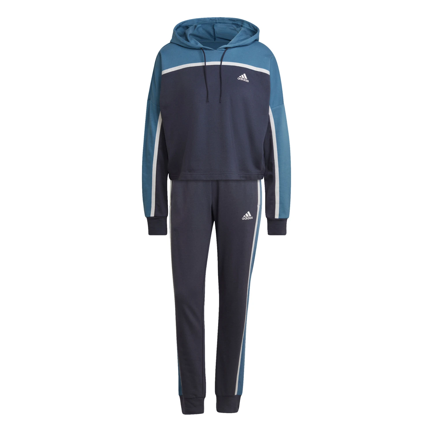 ADIDAS SUBT Block Tracksuit Women - Blue, Grey 1 ADIDAS SUBT Block Tracksuit Women - Blue, Grey