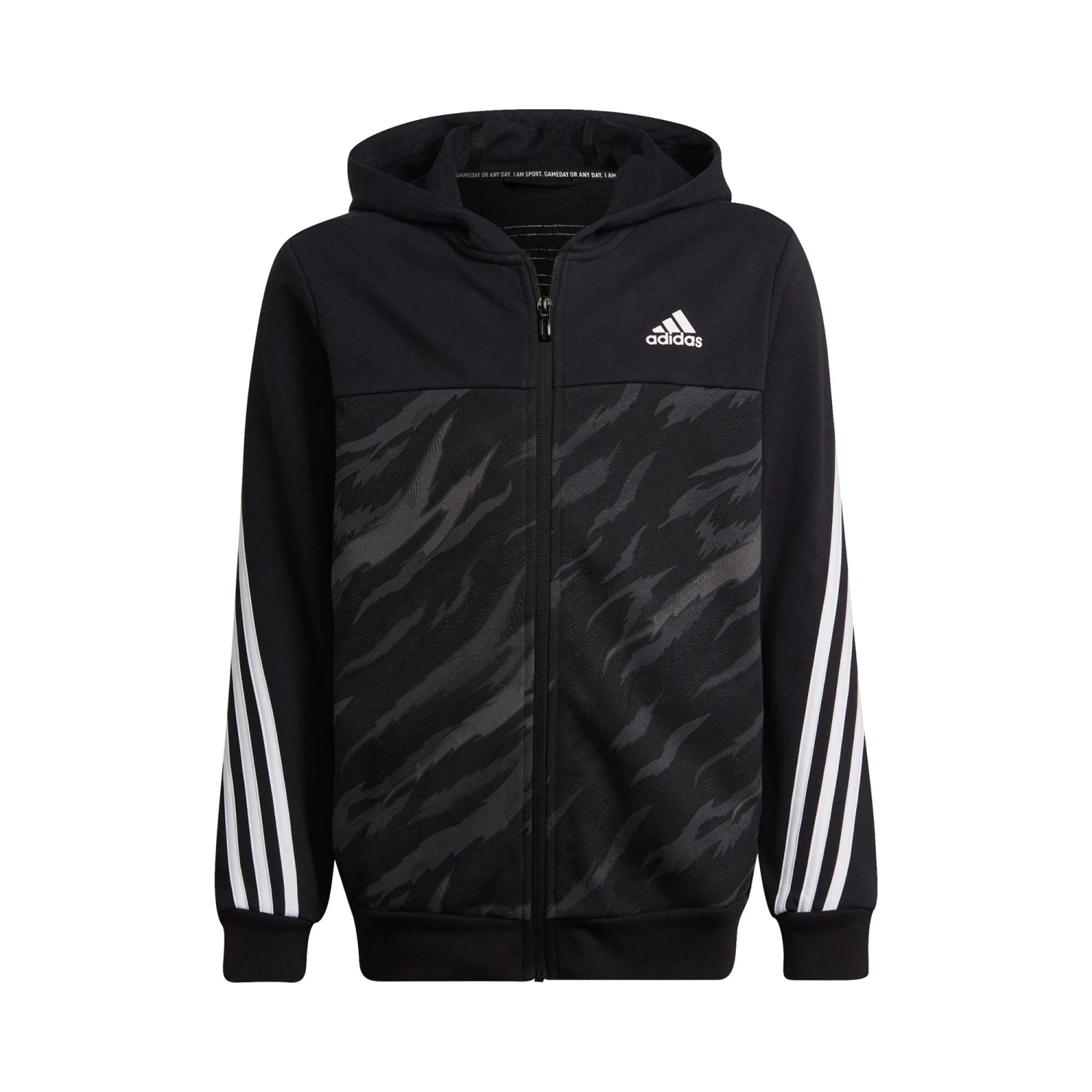 ADIDAS Cotton Tracksuit Boys - Black, Multicoloured 3 ADIDAS Cotton Tracksuit Boys - Black, Multicoloured - Image 3