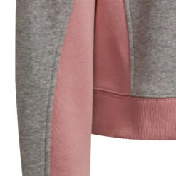 ADIDAS Badge Of Sport Cotton Tracksuit Girls - Lightgrey, Pink -Muse Style Shop 16945000 15