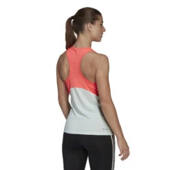 ADIDAS Color Block Tank Top Women - Orange, White -Muse Style Shop 17114000 14