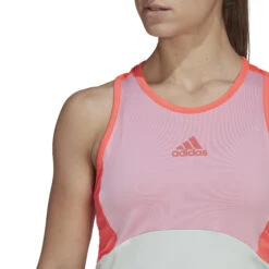 ADIDAS Color Block Tank Top Women - Orange, White -Muse Style Shop 17114000 16