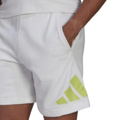 ADIDAS Future Icon 3BAR Shorts Men - White, Green -Muse Style Shop 17172000 17