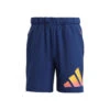 ADIDAS Train Icons 3-Stripes Training 9in Shorts Men - Blue, Orange