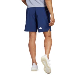 ADIDAS Train Icons 3-Stripes Training 9in Shorts Men - Blue, Orange -Muse Style Shop 17996000 14