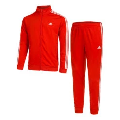 ADIDAS Sportswear Basic 3-Stripes Tricot Tracksuit Men - Orange, White