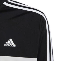 ADIDAS Essentials 3-Stripes Tiberio Tracksuit Boys - Black, Grey -Muse Style Shop 18056000 10