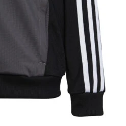 ADIDAS Essentials 3-Stripes Tiberio Tracksuit Boys - Black, Grey -Muse Style Shop 18056000 11