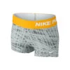 Nike Pro Dry Fit Allover Print 1 3" Shorts Girls - Dark Grey, Lightgrey