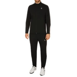 Nike Court Woven Warm Up Tracksuit Men - Black, Dark Grey