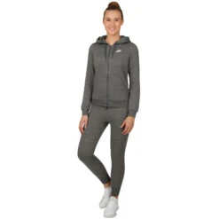 Nike Sportswear Tracksuit Women - Dark Grey, White -Muse Style Shop 47715000 24