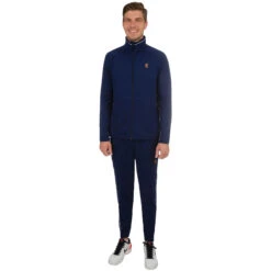 Nike Court Tracksuit Men - Dark Blue, White -Muse Style Shop 47771000 24