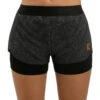 Nike Court Dri-FIT Printed Shorts Women - Black, White