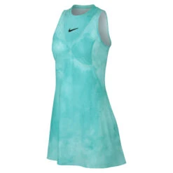 Nike Court Dri-FIT Maria Printed Dress Women - Turquoise, Dark Grey -Muse Style Shop 48464000 000