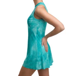 Nike Court Dri-FIT Maria Printed Dress Women - Turquoise, Dark Grey -Muse Style Shop 48464000 21