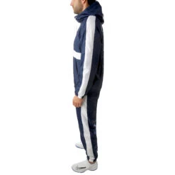 Nike Sportswear Woven Hooded Tracksuit Men - Dark Blue, White -Muse Style Shop 49471000 21