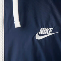 Nike Sportswear Woven Hooded Tracksuit Men - Dark Blue, White -Muse Style Shop 49471000 35