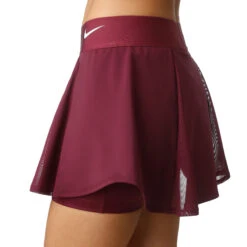 Nike Court Elevated Flouncy Skirt Women - Berry, White -Muse Style Shop 49977000 21