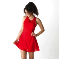 Nike Maria Sharapova Court Dress Women - Red, Black -Muse Style Shop 50355000 24