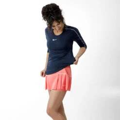 Nike Court Victory Skirt Women - Coral, White -Muse Style Shop 50922000 24