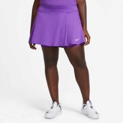 Nike Court Victory Flouncy Plus Size Skirt Women - Violet, White -Muse Style Shop 51856000 11