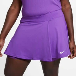 Nike Court Victory Flouncy Plus Size Skirt Women - Violet, White -Muse Style Shop 51856000 15