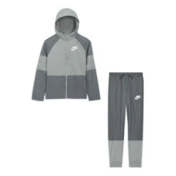 Nike Sportswear Tracksuit Boys - Lightgrey, Dark Grey