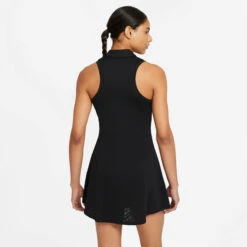 Nike Court Victory Performance Polo Dress Women - Black, White -Muse Style Shop 53180000 12