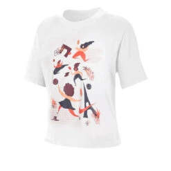 Nike Dri-Fit Energy T-Shirt Women - White, Multicoloured