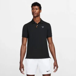 Nike Rafael Nadal Slim 2.0 Polo Men - Black -Muse Style Shop 53297000 10