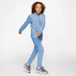 Nike Sportswear Tracksuit Girls - Light Blue, White -Muse Style Shop 53434000 10