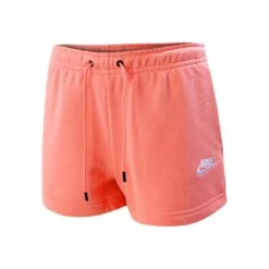 Nike Sportswear Essential Shorts Women - Coral, White