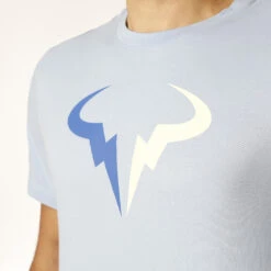 Nike Rafael Nadal Dri-Fit Seasonal T-Shirt Men - Light Blue, Multicoloured -Muse Style Shop 54146000 15