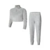 Nike Sportswear HW Tracksuit Girls - Lightgrey, Pink