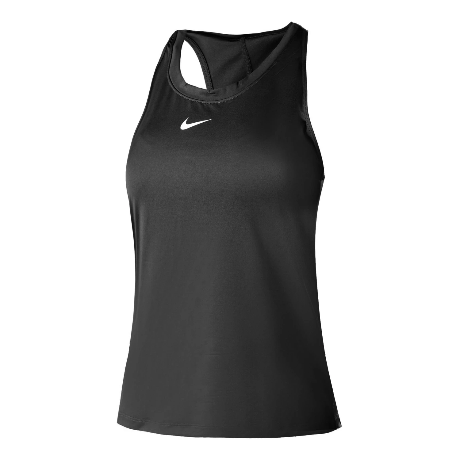 Nike Dri-Fit One Slim Tank Top Women - Black, White 1 Nike Dri-Fit One Slim Tank Top Women - Black, White