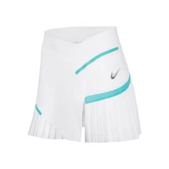 Nike Court Dri-Fit Skirt Women - White, Turquoise
