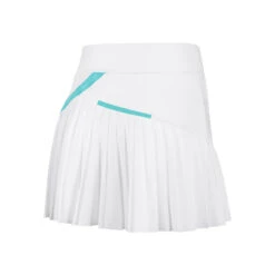 Nike Court Dri-Fit Skirt Women - White, Turquoise -Muse Style Shop 55106000 0 2