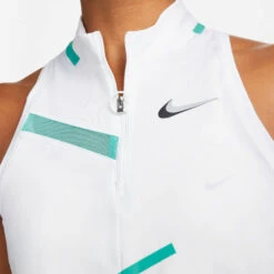Nike Court Dri-Fit Tank Top Women - White, Turquoise -Muse Style Shop 55109000 16