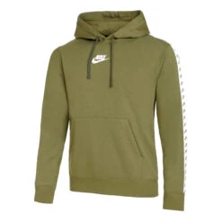Nike Sportswear Sport Essentials Fleece Tracksuit Men - Olive, White -Muse Style Shop 55233000 10