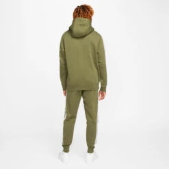 Nike Sportswear Sport Essentials Fleece Tracksuit Men - Olive, White -Muse Style Shop 55233000 16