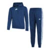 Nike Sportswear Sport Essentials Fleece Tracksuit Men - Dark Blue, White