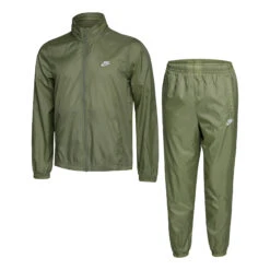 Nike Club Lined Woven Tracksuit Men - Green