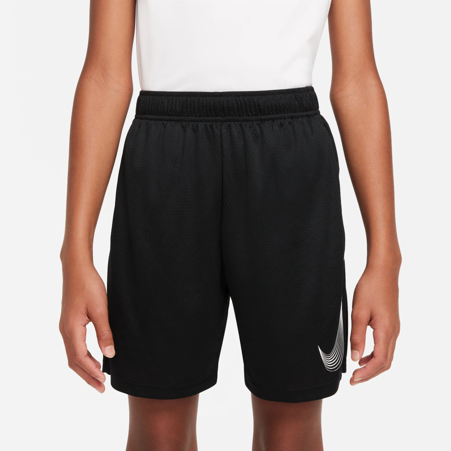 Nike Dri-Fit HBR Shorts Boys - Black 6 Nike Dri-Fit HBR Shorts Boys - Black - Image 6