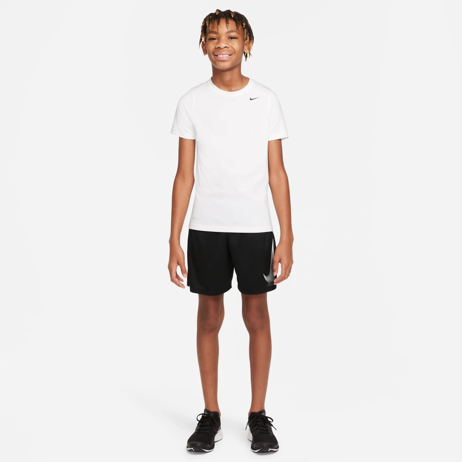 Nike Dri-Fit HBR Shorts Boys - Black 8 Nike Dri-Fit HBR Shorts Boys - Black - Image 8