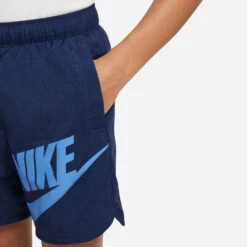 Nike Sportswear Woven HBR Shorts Boys - Blue -Muse Style Shop 56028000 15