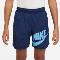 Nike Sportswear Woven HBR Shorts Boys - Blue -Muse Style Shop 56028000 16