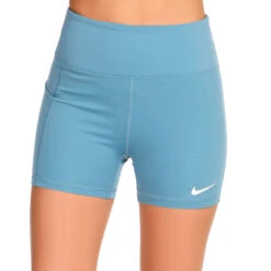 Nike Dri-Fit Club Heritage 4in Ball Shorts Women - Blue -Muse Style Shop 56658000 0 6