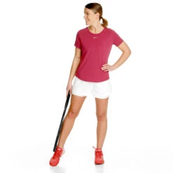 Nike Dri-Fit One Luxe STD T-Shirt Women - Berry -Muse Style Shop 56681000 0 3