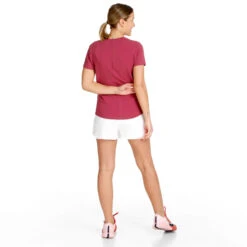 Nike Dri-Fit One Luxe STD T-Shirt Women - Berry -Muse Style Shop 56681000 0 4